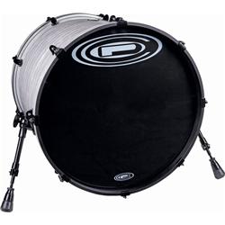 Orange Venice Bass Drum 20x20 BlackWhite
