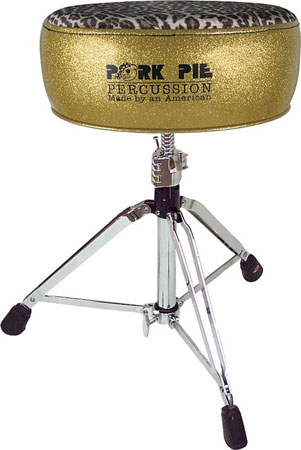 Pork Pie Round Drum Throne Pink Black